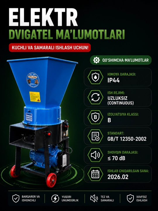 Yem maydalagich, don maydalagich apparati, chorva uchun yem tayyorlash uskunasi