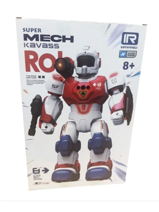 Interaktiv jangchi robot pult bilan – ovozli boshqaruv, yorug‘lik va harakat funksiyali