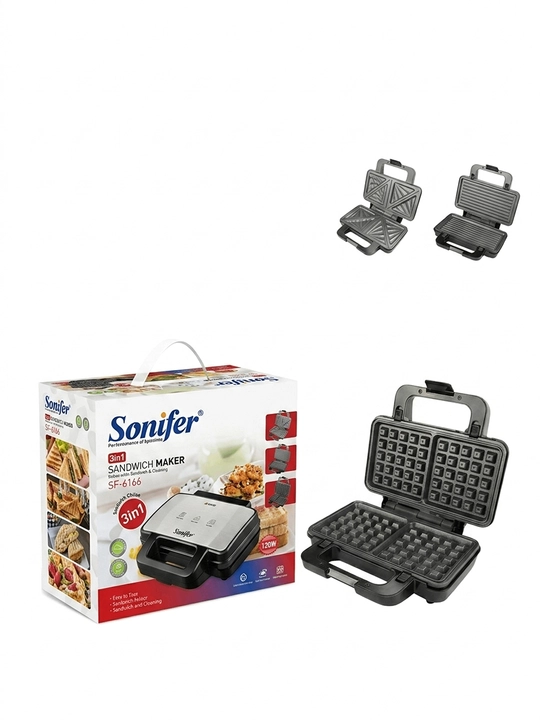 Вафельница 3 в 1 Sonifer SF-6166 