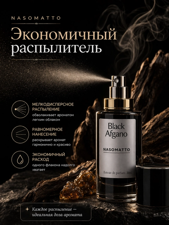 Парфюм Ganymede Aventus black Afgano Bois imperial