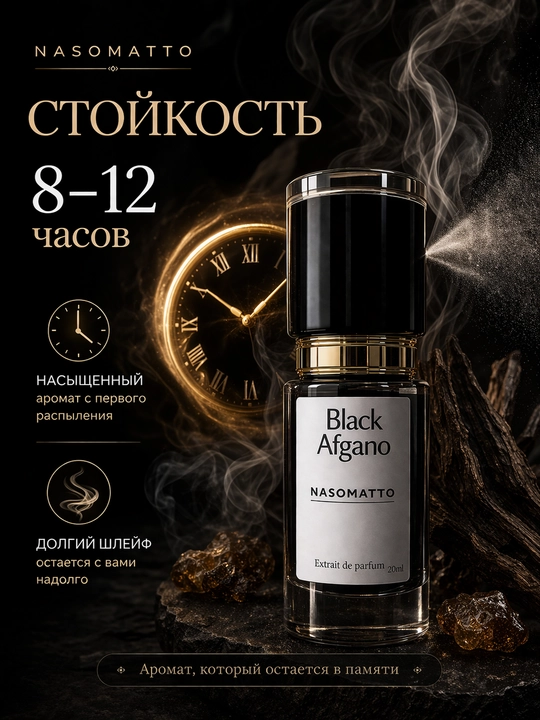 Парфюм Ganymede Aventus black Afgano Bois imperial