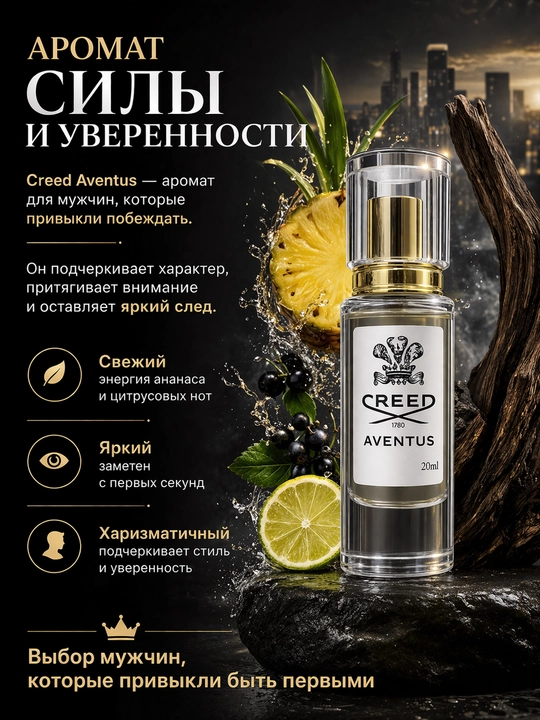 Парфюм Ganymede Aventus black Afgano Bois imperial