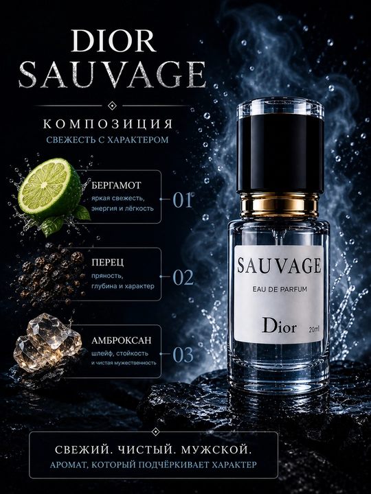 Парфюм Ganymede Aventus black Afgano Bois imperial