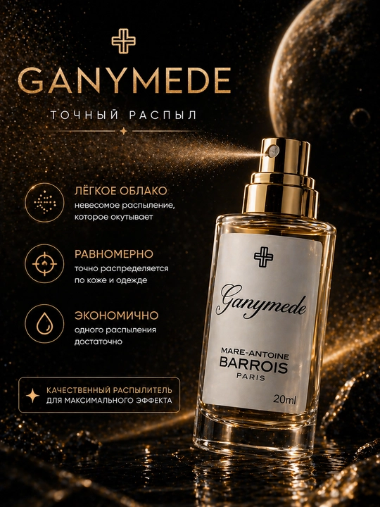Парфюм Ganymede Aventus black Afgano Bois imperial