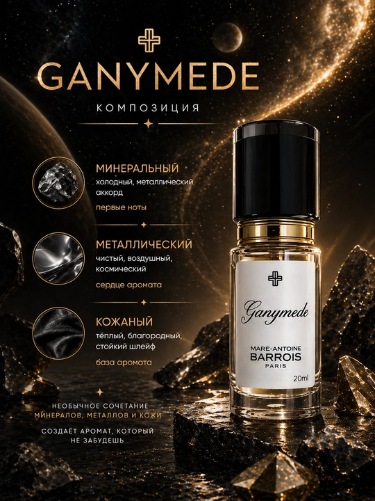 Парфюм Ganymede Aventus black Afgano Bois imperial