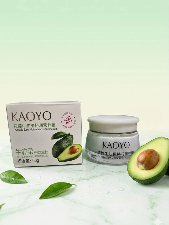 Крем для лица Kaoyo, увлажняющий, питательный, алоэ, улитки, оливы и зелёного чая, 60 г - 