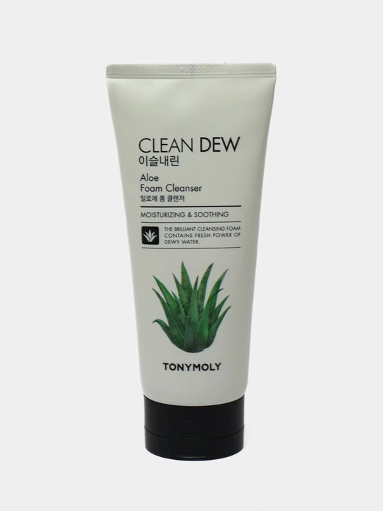 Tony Moly Clean Dew brendini yuz tozalash ucun kopik, makiyajni tozalaydi va oqartiradi