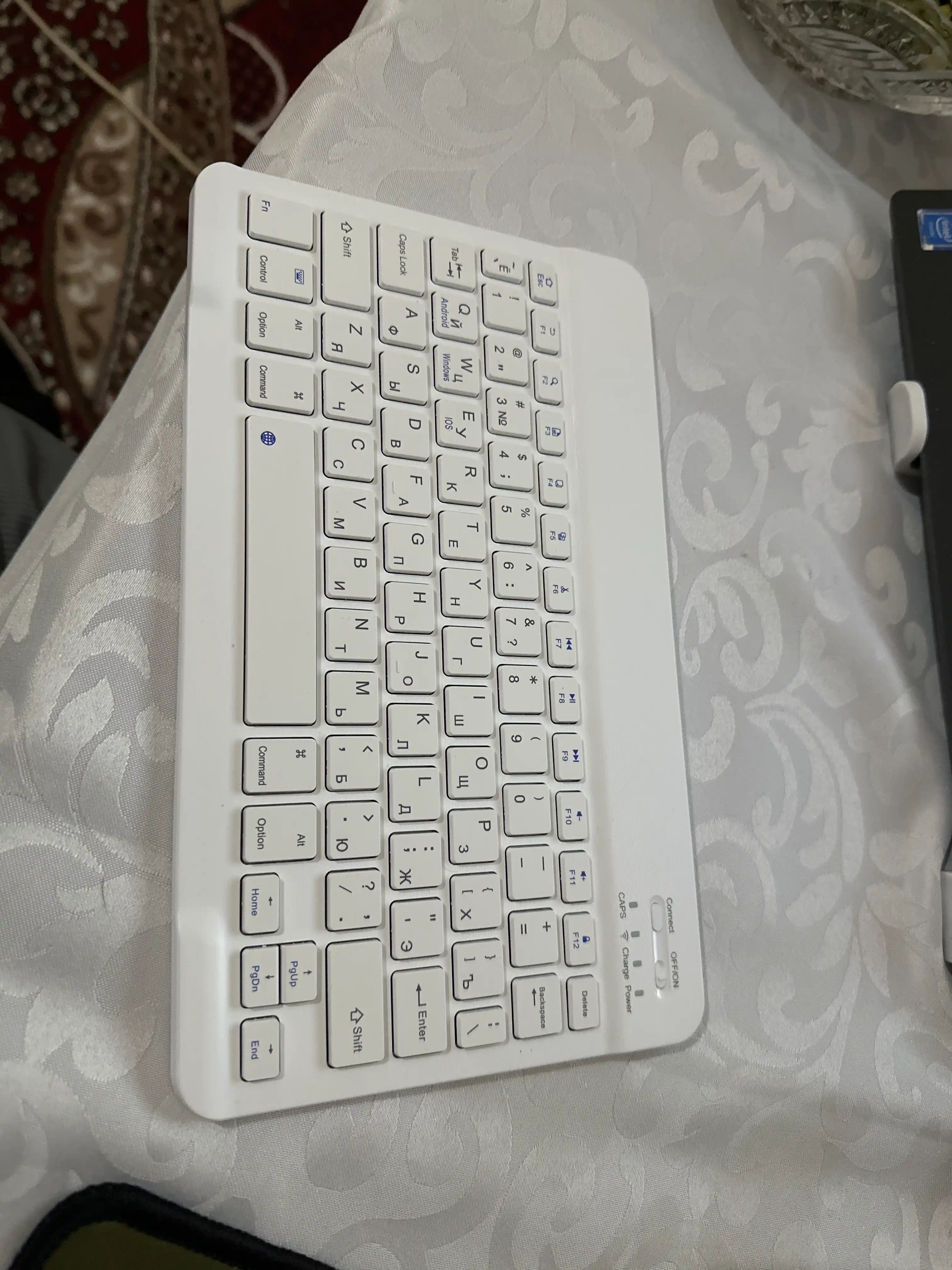 Ultra-yupqa simsiz Bluetooth klaviatura va sichqoncha to'plami Mouse Keyboard
