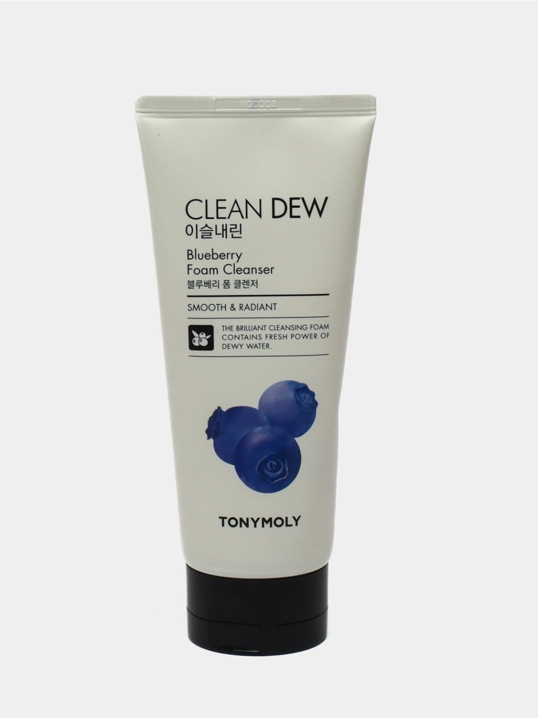 Tony Moly Clean Dew brendini yuz tozalash ucun kopik, makiyajni tozalaydi va oqartiradi