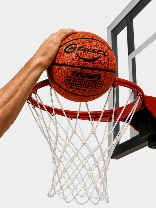 Ko‘cha va zal uchun professional rezina basketbol to‘pi, sport 