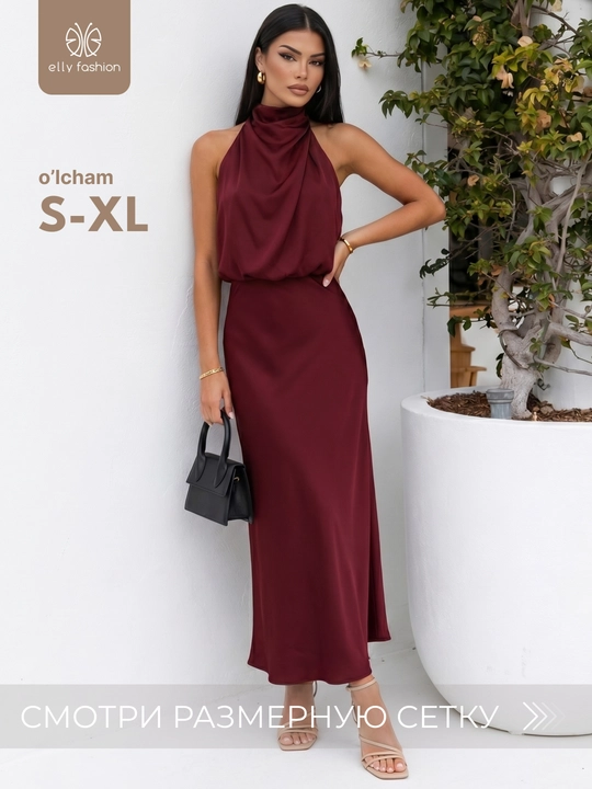 Ayollar kechki tantanali ko‘ylak — ELLY FASHION - 
