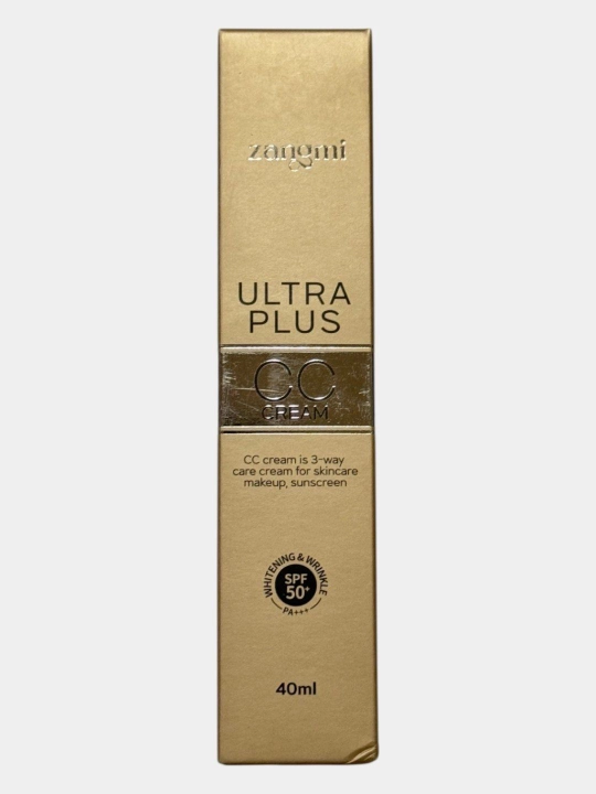 CC-крем Zangmi Ultra Plus SPF 50+, увлажняющий и отбеливающий, 40 мл