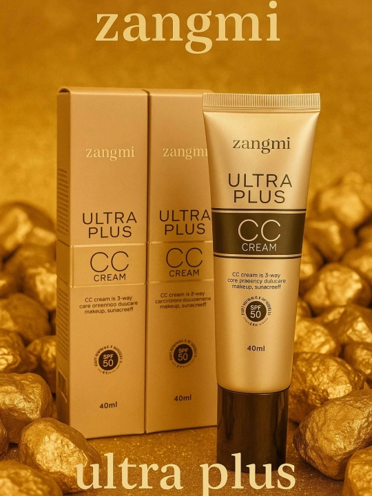 CC-крем Zangmi Ultra Plus SPF 50+, увлажняющий и отбеливающий, 40 мл - 