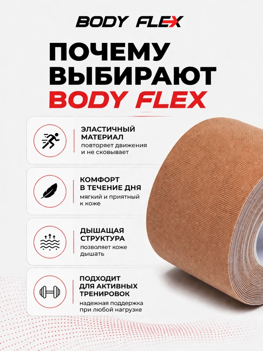 Кинезио тейп 5×5 см, кинезиологическая лента для тела и лица