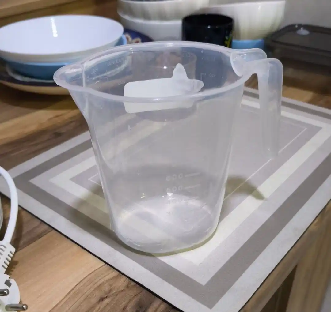 Plastmassa o‘lchov idishi, o‘lchov 0,10 litr - 0,25 litr - 0,5 litr - 1,0 litr - 1,8 litr