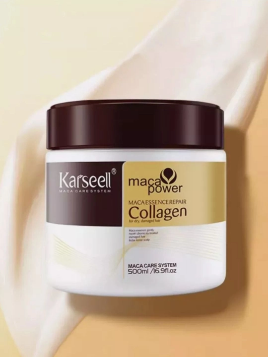 Karseell Maca Power Collagen — бальзам для сухих и поврежденных волос, 500 мл