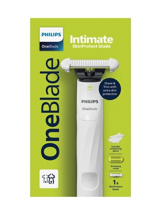 Триммер  Philips OneBlade QP1924 для чувствительных зон и тела