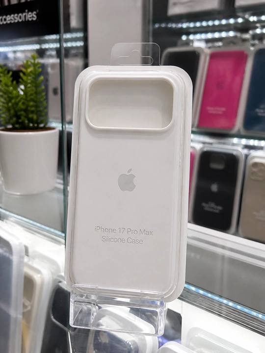 IPhone 13-17, Pro, Pro Max uchun silikon g‘ilof, chang yig‘maydi, oson tozalanadi