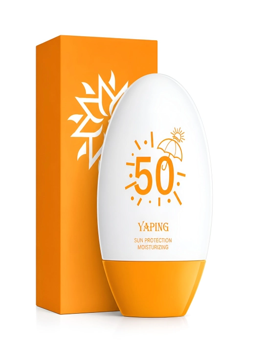 Солнцезащитный крем SPF 50 для лица и тела, увлажняющий - 