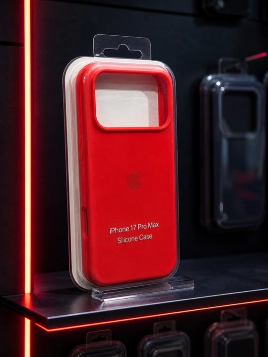 Силиконовый чехол для iPhone 17, 17 Pro, 17 Pro Max, не собирает пыль, легко очищается - 