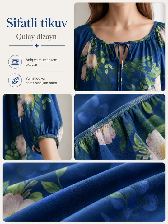Женское платье летнее, домашнее, свободное, штапель платье oversize