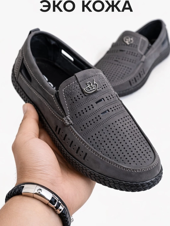 Erkaklar mokasini, yozgi, yengil poyabzal - 