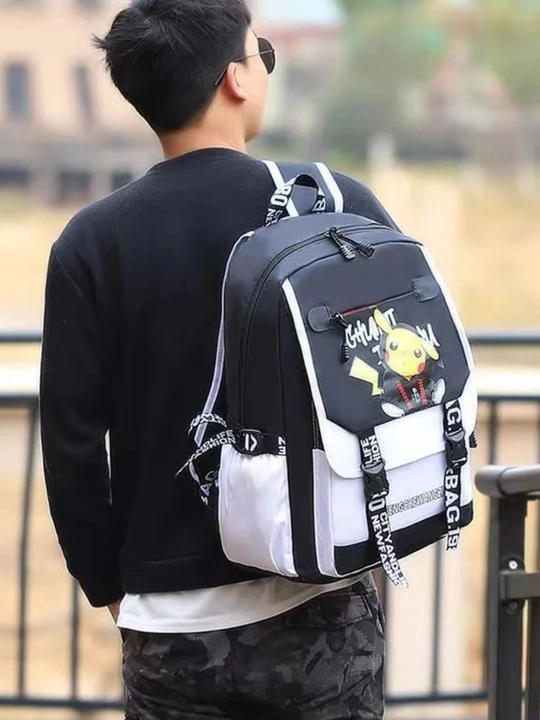 Universal, shahar, o‘qish, sayohat, kundalik, Pikachu ryukzagi