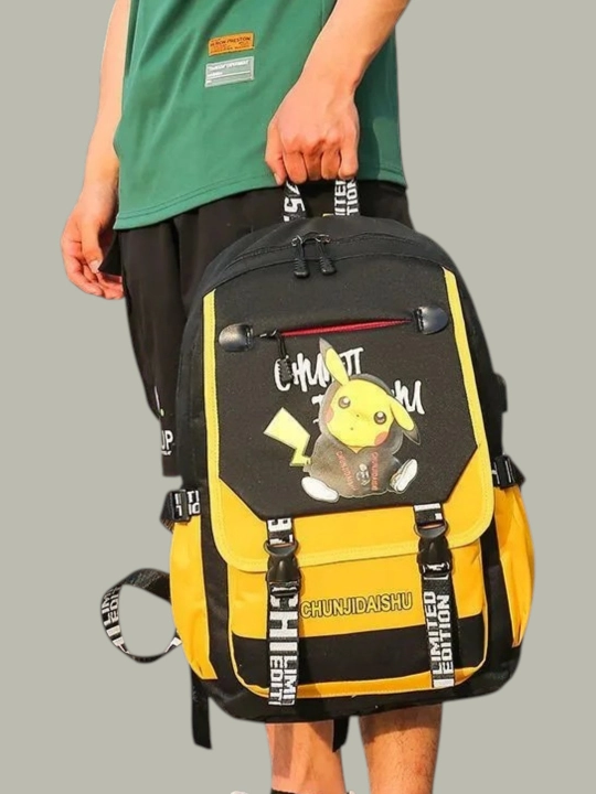 Universal, shahar, o‘qish, sayohat, kundalik, Pikachu ryukzagi