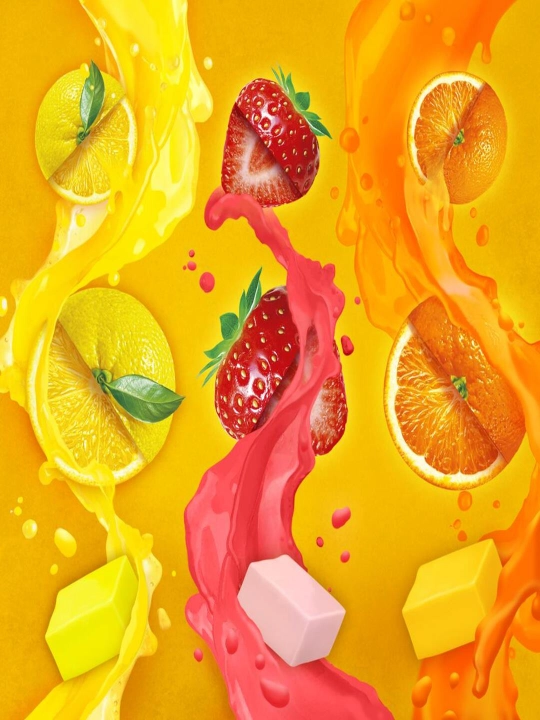 Мармелад Fruittella с фруктовым соком, 41 г