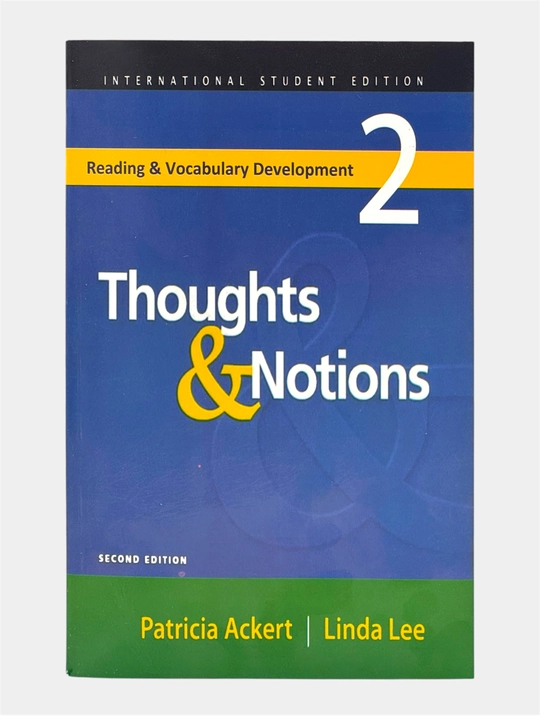 Thoughts & Notions 2" – Reading & Vocabulary Development - 