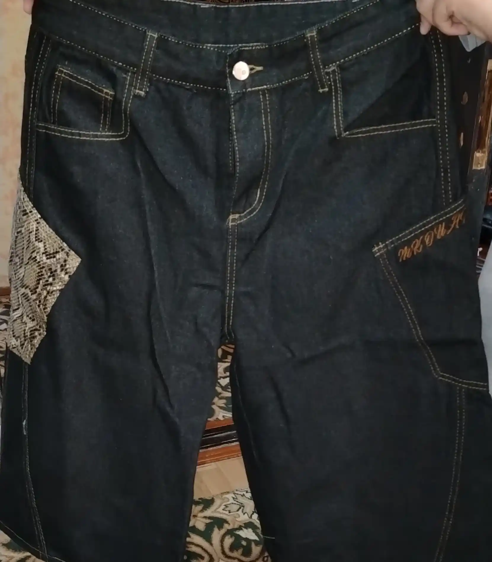 TAYNA Jinsi shortilar, erkaklar va ayollar uchun, baggy, oversayz, Y2K, 100% paxta
