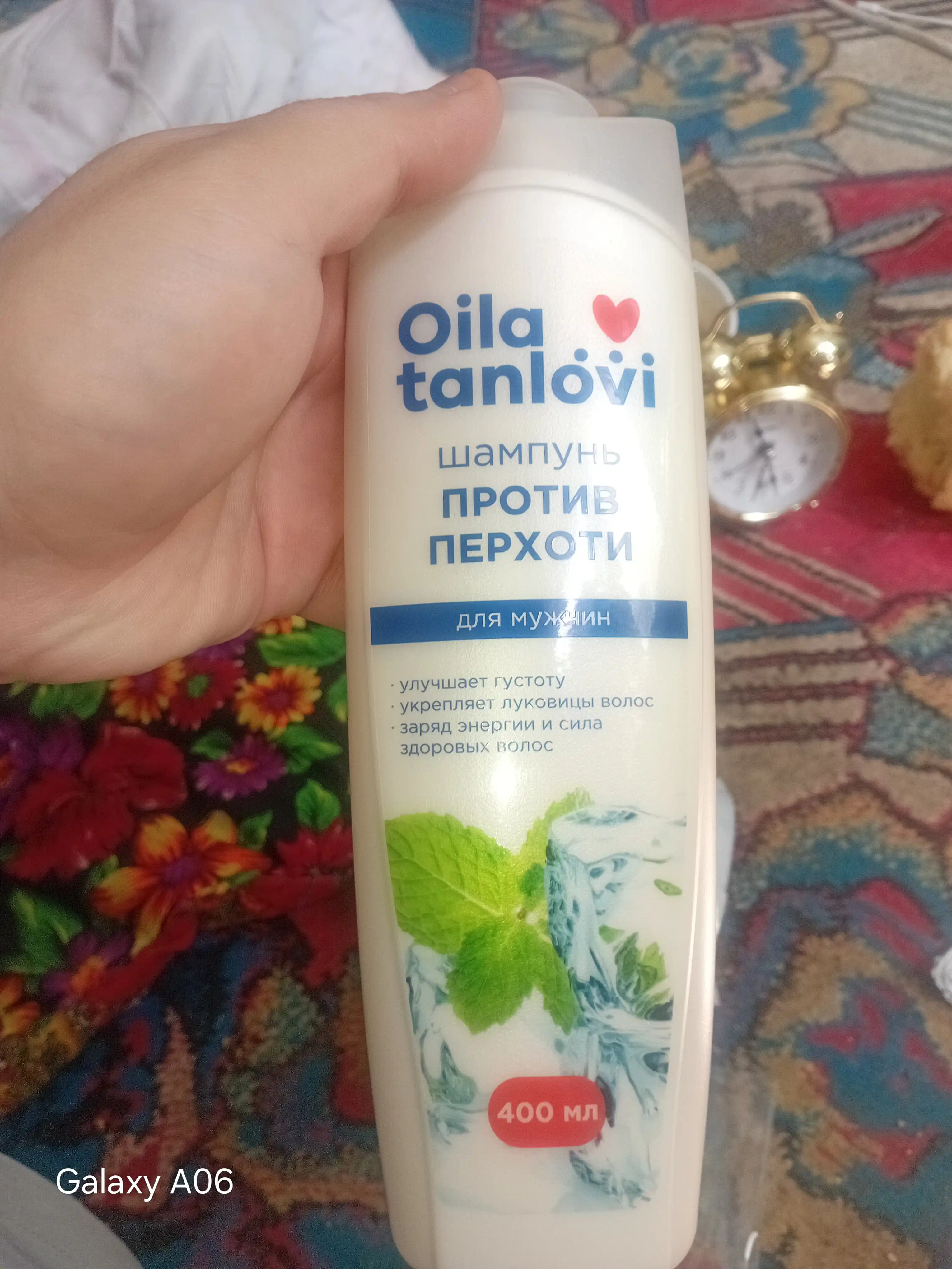 Шампунь для мужчин Oila tanlovi, против перхоти, 400 мл