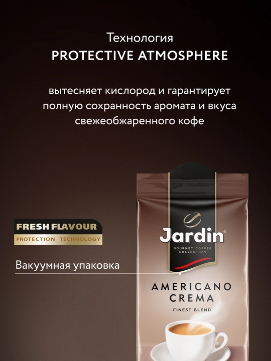 Кофе Jardin, молотый, Americano Crema, 250 гр