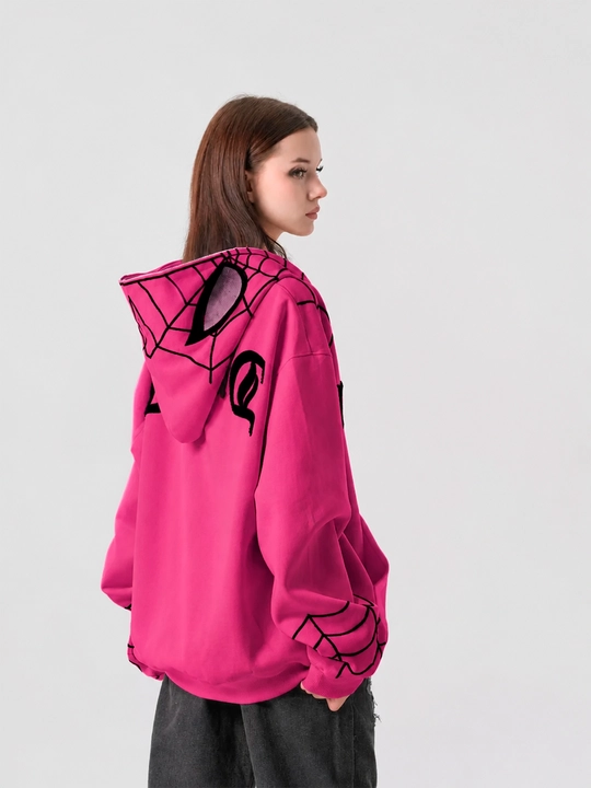Xudi zip Unisex, o‘rgimchak odam, paxtadan, katta, unisex, marvel, XB, unisex