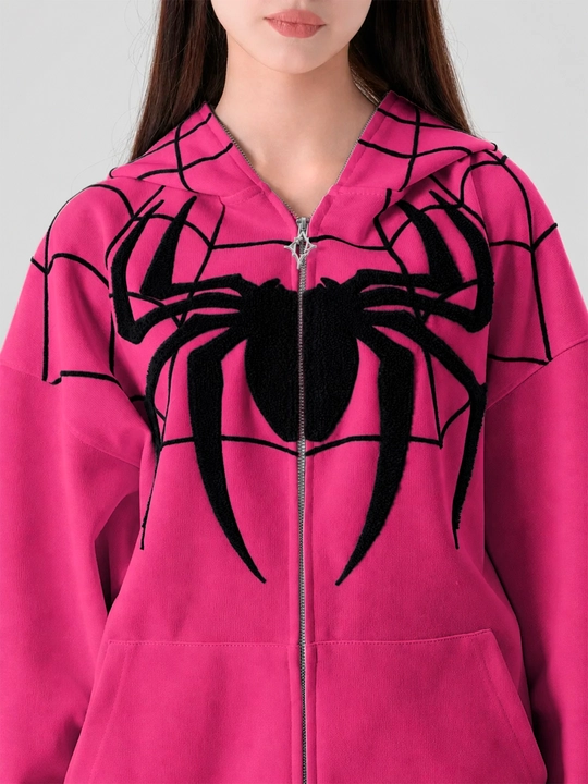 Xudi zip Unisex, o‘rgimchak odam, paxtadan, katta, unisex, marvel, XB, unisex