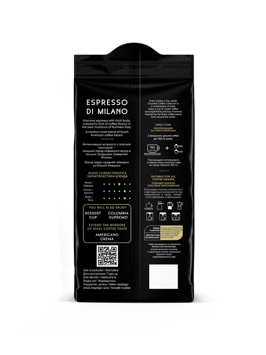 Кофе Jardin молотый Espresso di Milano 250гр