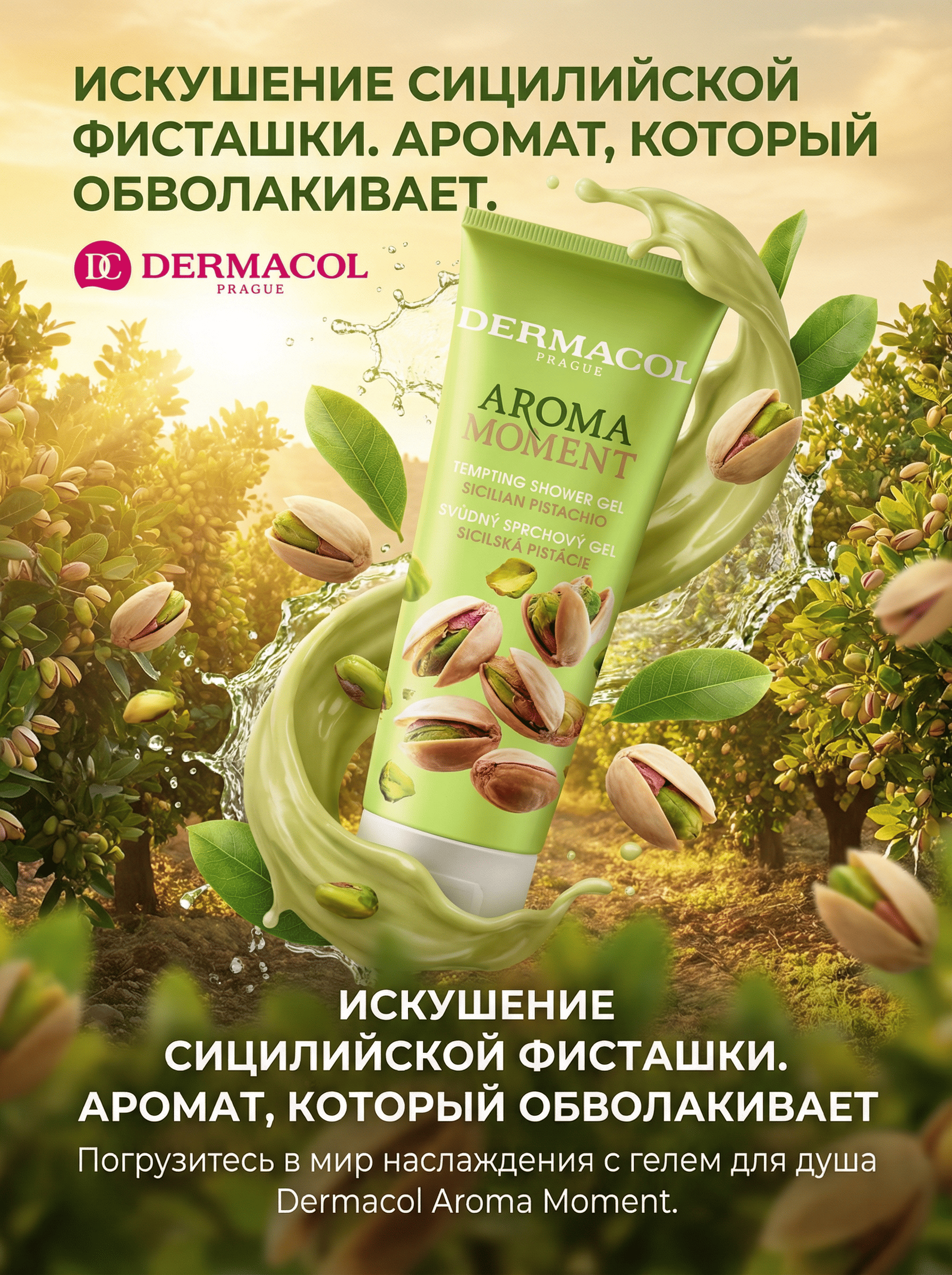 Гель для душа Aroma Moment 250 мл - 