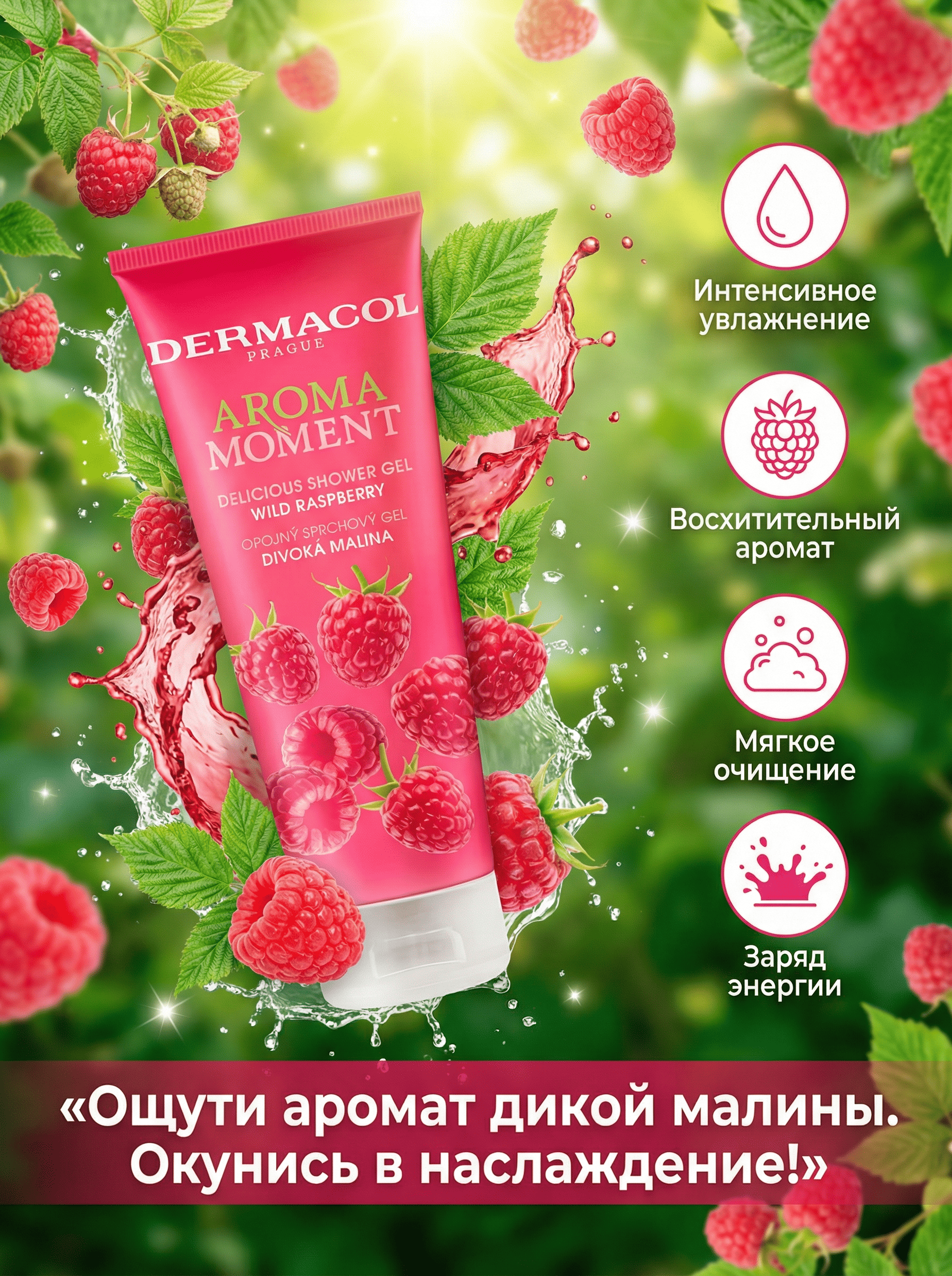 Гель для душа Aroma Moment 250 мл - 