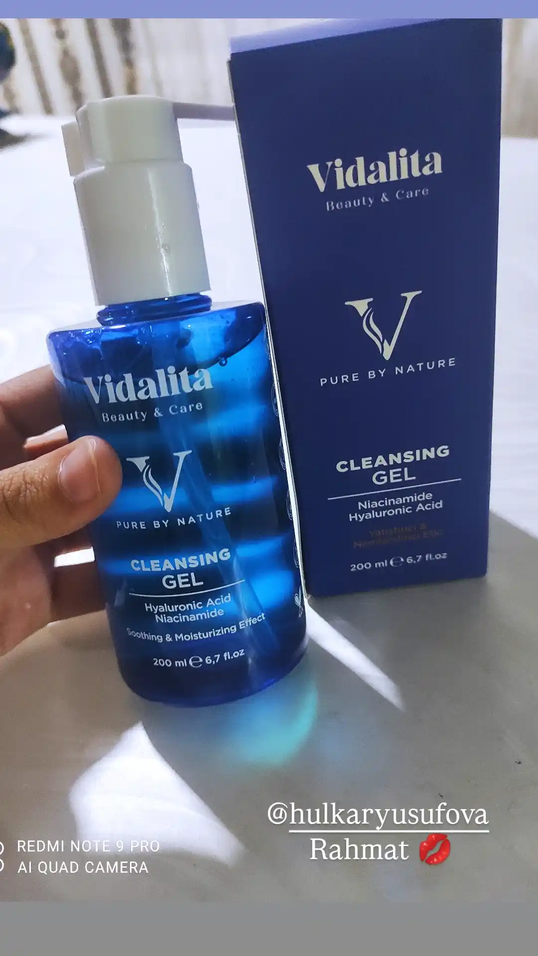 VIDALITA tozalovchi geli, 200 ml