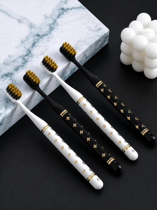 Elegant oq-qora tish cho‘tkasi