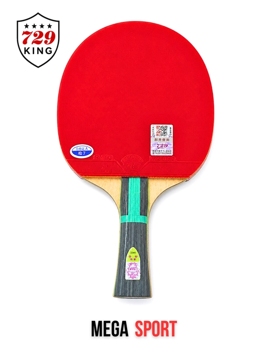 729 KING Professional Ping Pong - stol tennis Raketka to‘plami, chexol bilan