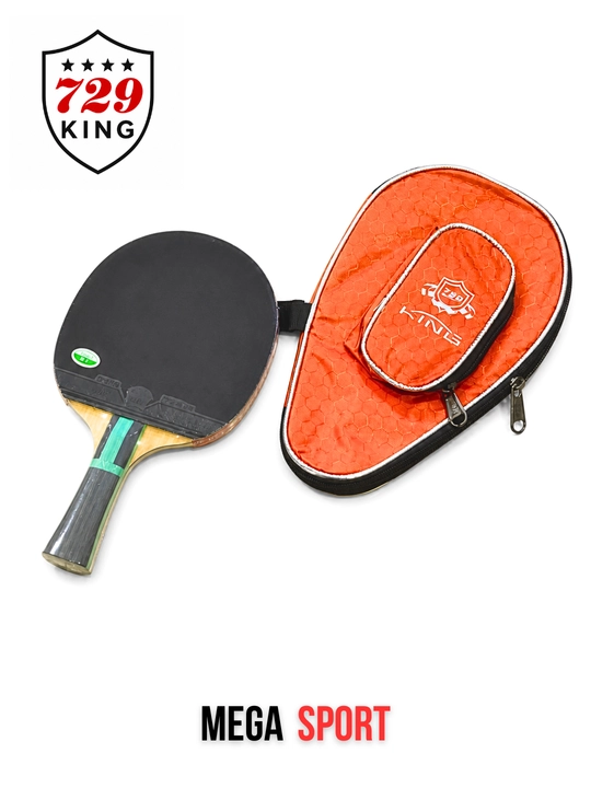 729 KING Professional Ping Pong - stol tennis Raketka to‘plami, chexol bilan
