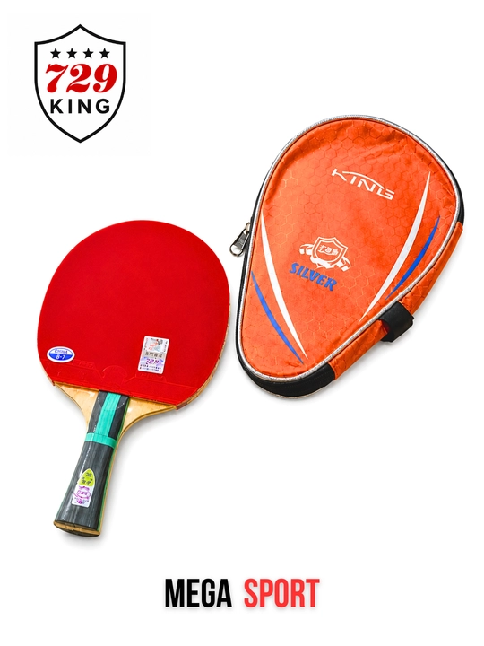 729 KING Professional Ping Pong - stol tennis Raketka to‘plami, chexol bilan