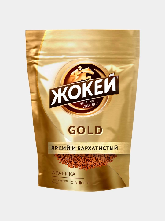 Qahva Жокей Gold barxatli arabika, eriydigan, 75 gr - 