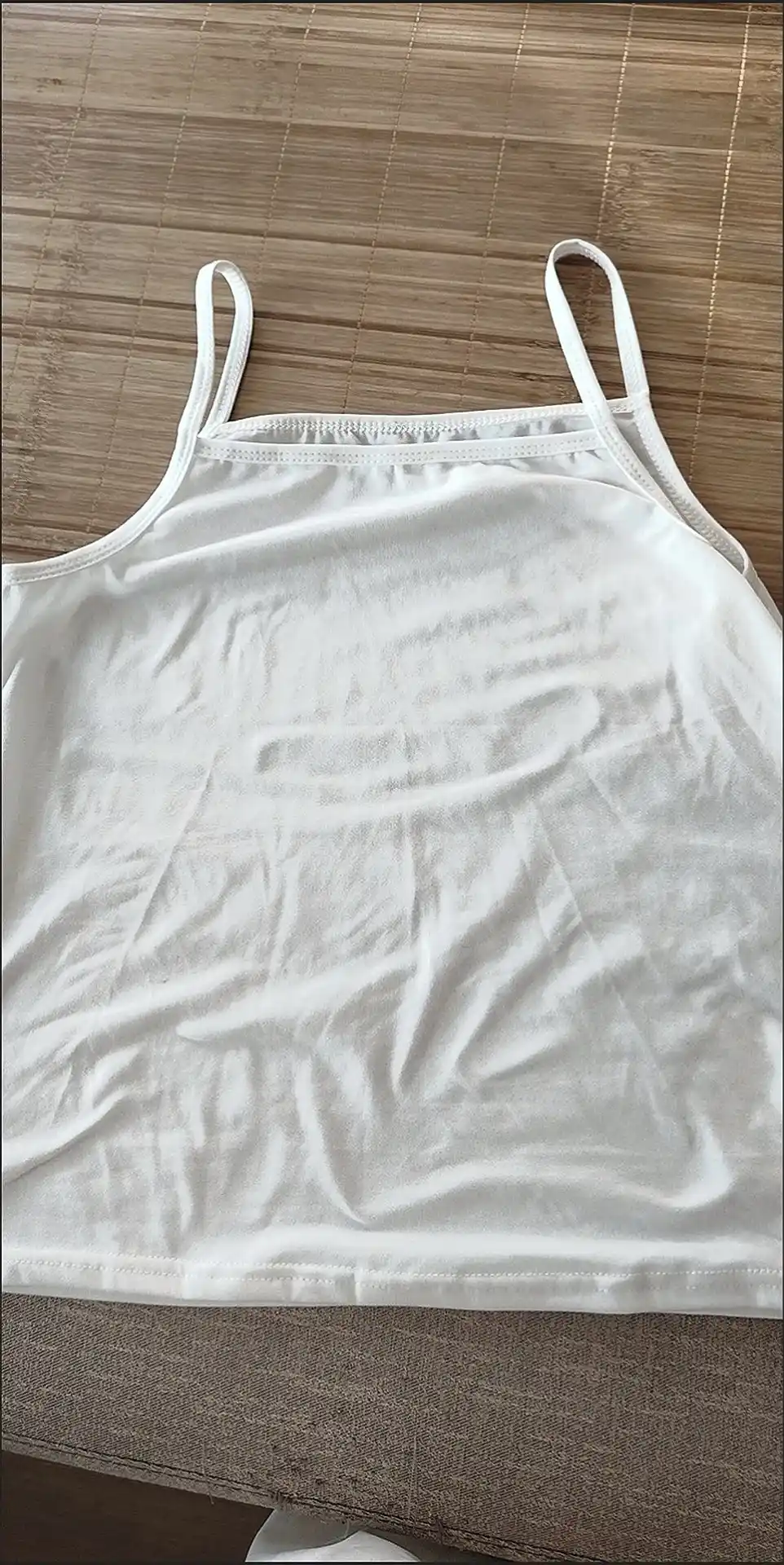 Ayollar uchun oq lyomkali yengsiz mayka, lyomka, ayollar kiyimi, ayollar top, mayka