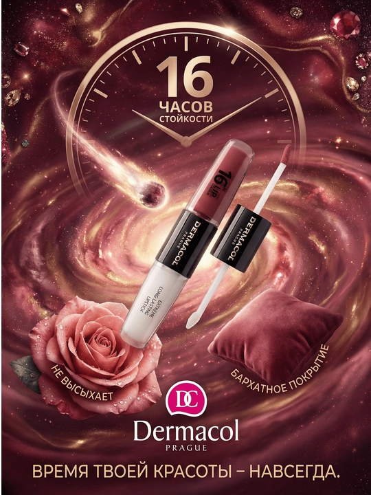 16H Lip Colour uzoq muddatli suyuq lab bo‘yog‘i