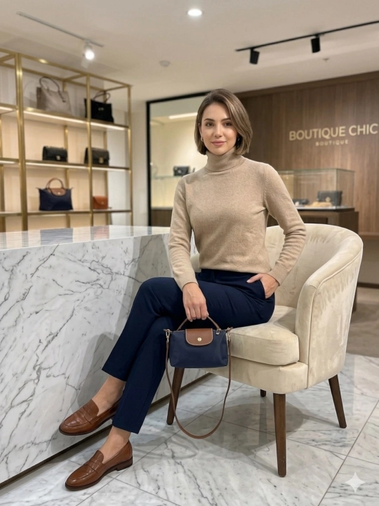 Ayollar sumkasi, ayollar uchun sumka Longchamp uslubidagi mini krossbodi sumkasi