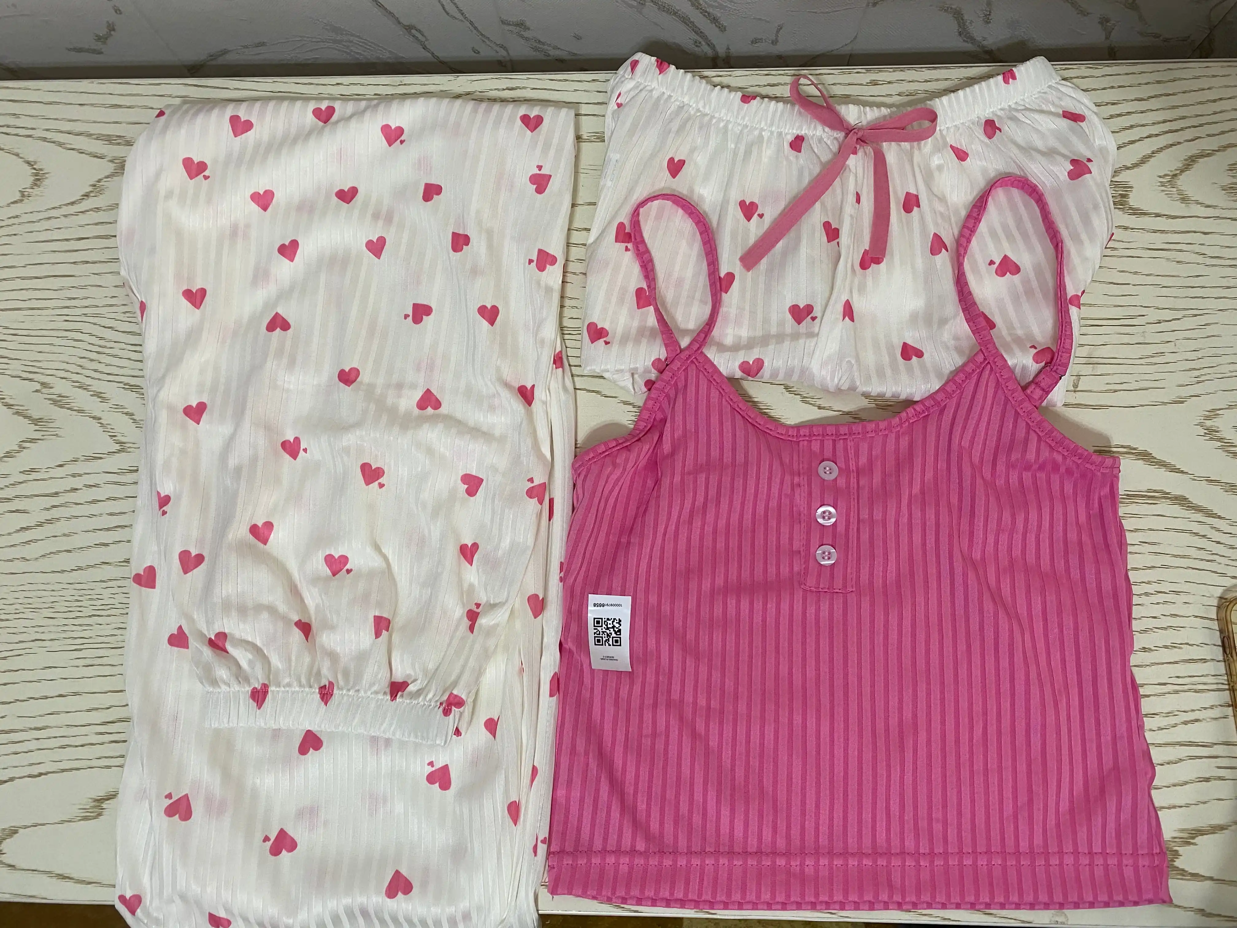 Ayollar pijamasi troyka, pijama ayollar uchun, tungi kiyimlar