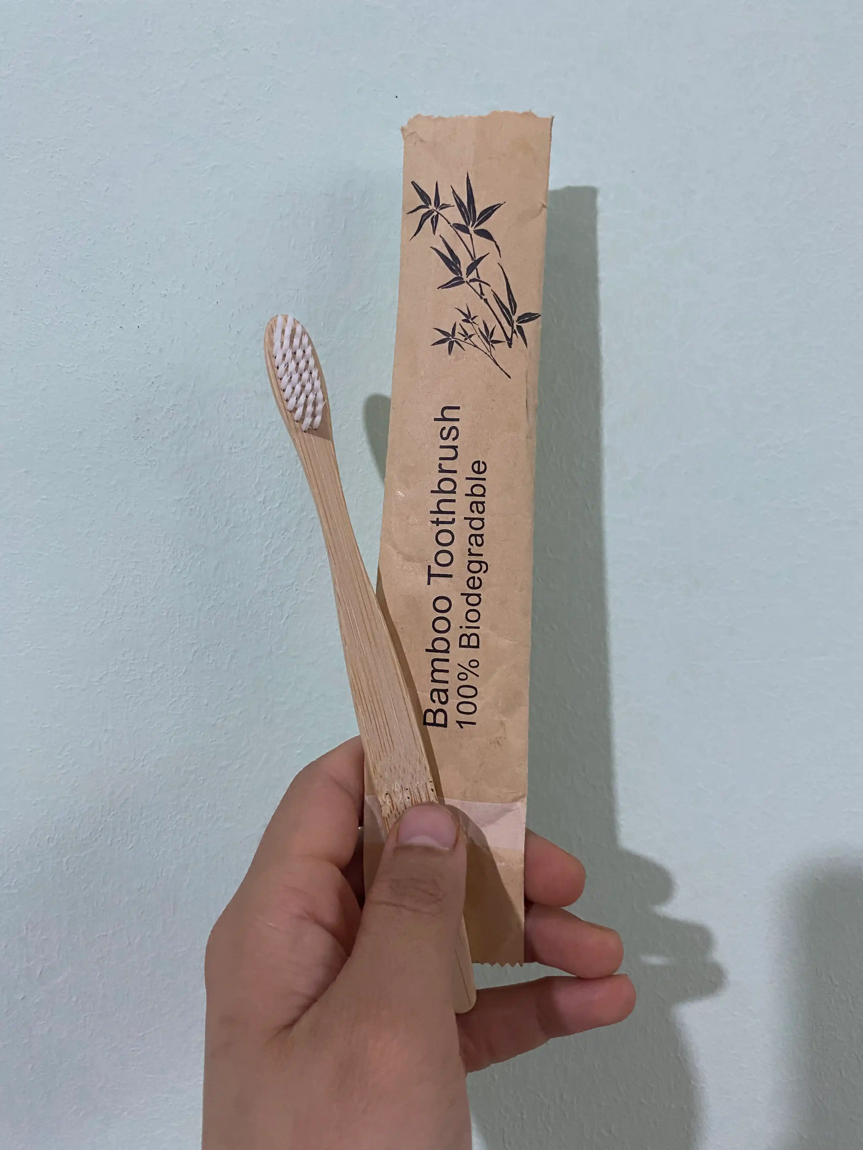 Bambuk tish cho'tkasi, ekologik toza, ultra yumshoq