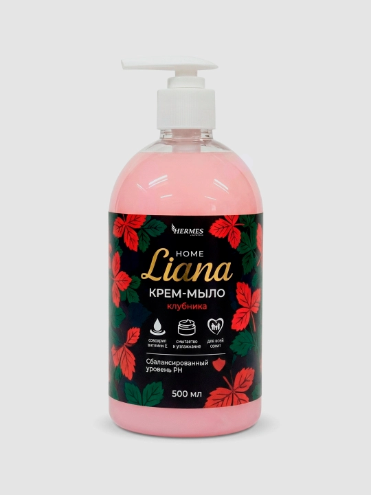 HL0050825 Hermes Industry: HOME Liana крем-мыло с ароматом Клубника 500 мл